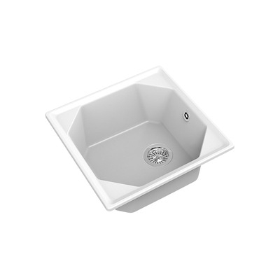 Мойка GRANFEST GF-U-500 1 чаша 500*500мм (иней)