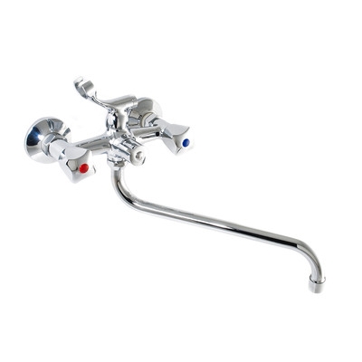 Смеситель Ванна SANTREK AQUA-310 "CLASSIC" 1/2 м/к перекл. кран букса Квадро SL504