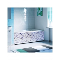 Экран под ванну "Оптима DECOR" 1,7 м пластик (034Н Мозаика жемчужная)