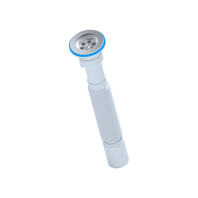 G204 Гофросифон Ани 1 1/4"*40, L345-755мм