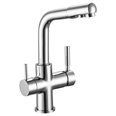 Смеситель Кухня шар d35 Г-образ излив под фильтр к питьевой воде, хром ROSSINKA Z35-31 Смеситель Кухня шар d35 Г-образ излив под фильтр к питьевой воде, хром ROSSINKA Z35-31