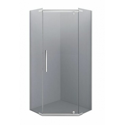 Душевое ограждение ERLIT ER10110V-C4 (100*100*200) стекло тонированное 6 мм. 3к.