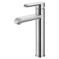 F610602 Смеситель д/умыв. Paola Hi-tech нерж.сталь, однорычажный, САТИН, литой излив MLN F610602 Смеситель д/умыв. Paola Hi-tech нерж.сталь, однорычажный, САТИН, литой излив MLN