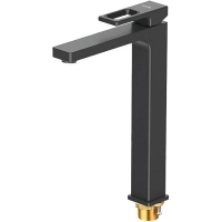 G1017-92 Смеситель Тюльпан GAPPO Высокий d-35 (оружейная сталь)