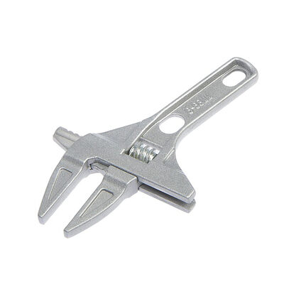 Ключ разводной сантехнический ТУНДРА, укороченная рукоятка, раскрытие губок до 68 мм, 200 мм 4136763