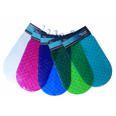 Коврик ВИЛИНА на присосках для ванны МАССАЖНЫЙ антискользящ. 38х69см (цвета в ассорт) (6807)