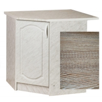 Рабочий стол угловой 85*85 (1дверь) Ель фасад МДФ столешница цвет (САХАРА)