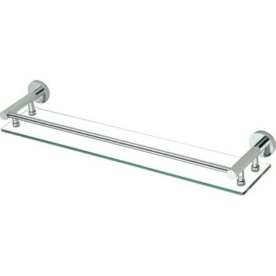 S-608791 Полка прямая (стеклянная) 60 см Хром