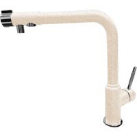Смеситель Кухня GRANFEST d=35 Г - образный с краном питьевой воды (7671) (328 - бежевый) Смеситель Кухня GRANFEST d=35 Г - образный с краном питьевой воды (7671) (328 - бежевый)