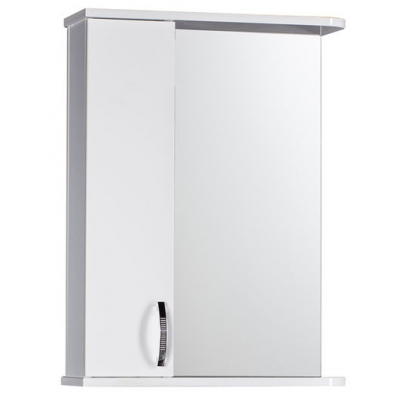 Зеркало-шкаф "Сити-50" левый (белый) 525х800х180 Зеркало-шкаф "Сити-50" левый (белый) 525х800х180