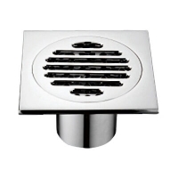 K81510-10 Трап 50 вертикальный GERHANS латунь 100*100 (хром) сухой затвор