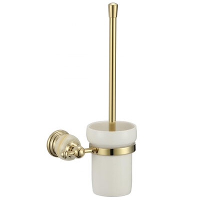 S-05794B Туалетный ёршик с держателем золото S-05794B Туалетный ёршик с держателем золото