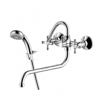 Смеситель Ванна 1/2 м/к керамическое переключение, хром ROSSINKA Y02-82