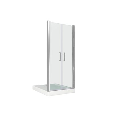 Душ.ограждение PANDORA SD90-C-CH Прямая 900х1850 стекло Прозрачное, 6мм (б/поддона и автослива)