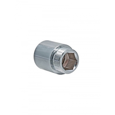 Гайка удлинительная 3/4" 10,0 см ХРОМ VALTEC (VT.198)