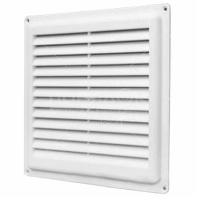 Решетка разъемная, прямые жалюзи с москитной сеткой 190*280 (Э1928Р)