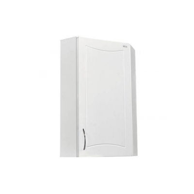 Шкаф навесной "Стиль" угловой (белый) 300х616х300