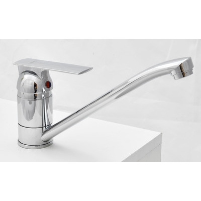 Смеситель Кухня GLORIOSO GL220-14 S060 шар. d-40 на гайке