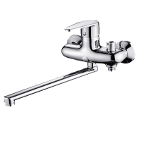 Смеситель Ванна Lemen 40 картридж шар. перекл. душа L-нос (LB 2504) Смеситель Ванна Lemen 40 картридж шар. перекл. душа L-нос (LB 2504)