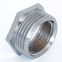 Футорка ХРОМ 1/2" - 3/4 " Футорка ХРОМ 1/2" - 3/4 "