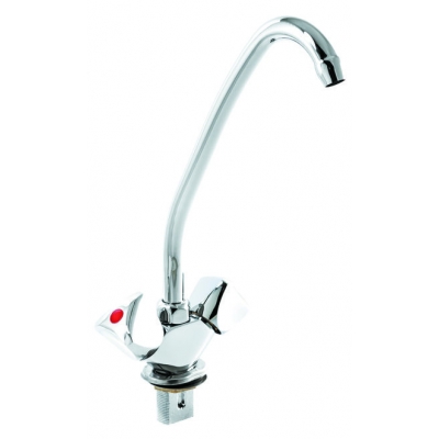 Смеситель Кухня SANTREK AQUA-200 "NOSTALGIE" 1/2 м/к на гайке Лючия SL503