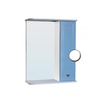 Зеркало-шкаф "Стиль 55" правый (белый) 570х732х230