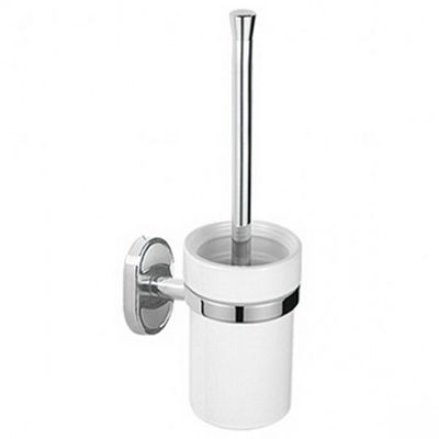 1910-2/L Ерш хром настенный керамический