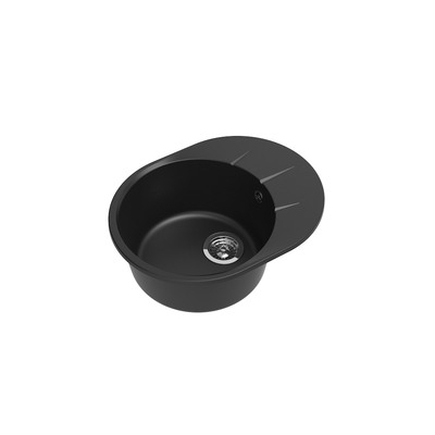 Мойка EWIGSTEIN Rund 45 F (антрацит) 1 чаша+крыло 580*450мм Мойка EWIGSTEIN Rund 45 F (антрацит) 1 чаша+крыло 580*450мм