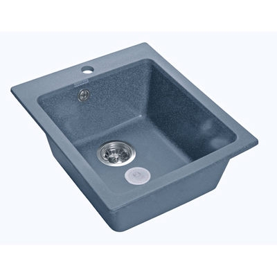 Мойка GRANFEST GF-P505 1 чаша 430х510мм (графит)