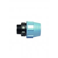Муфта 40х 2 штуцер ПЭ UNIDELTA Муфта 40х 2 штуцер ПЭ UNIDELTA