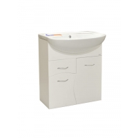 Подстолье "ДИАНА 60" (белый) 2 двери, 1 ящик под умыв. " ЭРИКА 61 " 600х800х290