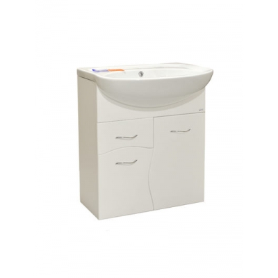 Подстолье "ДИАНА 60" (белый) 2 двери, 1 ящик под умыв. " ЭРИКА 61 " 600х800х290 Подстолье "ДИАНА 60" (белый) 2 двери, 1 ящик под умыв. " ЭРИКА 61 " 600х800х290