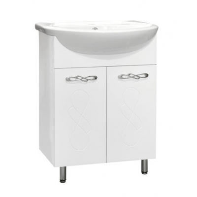 Подстолье "Милана-60" 2 двери (белый) под ум."Эрика-61" 577х800х280 Подстолье "Милана-60" 2 двери (белый) под ум."Эрика-61" 577х800х280