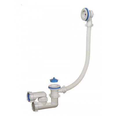 А-6008 Сифон для ванны (обвязка) ОРИО 1 1/2"х40, регулир., с пластик. решеткой D=70 мм, с переливом А-6008 Сифон для ванны (обвязка) ОРИО 1 1/2"х40, регулир., с пластик. решеткой D=70 мм, с переливом