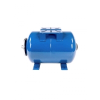Гидроаккумулятор СТК/SANTREK AQUA 50л горизонтальный с площадкой, G1", синий