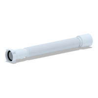 K115 Гофра Ани 1 1/2"*50 удлинённая, L495-1325мм