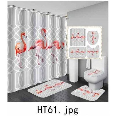 Комлект д/ванной ZALEL фотопринт 4 предмета арт.HT61