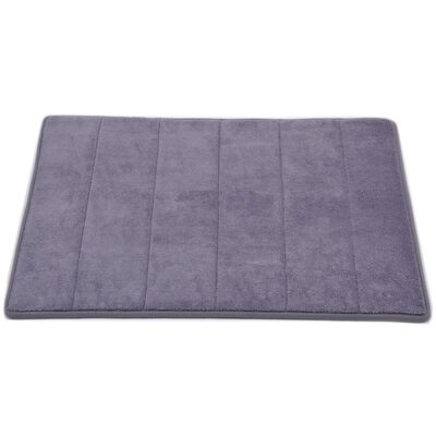 Коврик д/ванны 1 предм. "MEMORY stripes" 50*80 серый