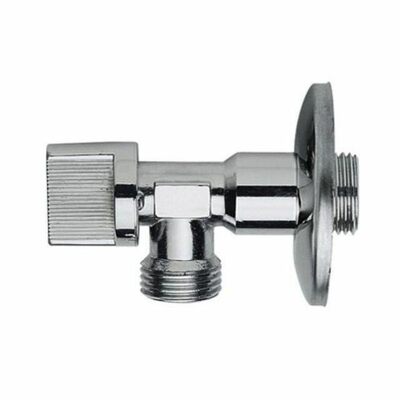 Кран угловой JIF 1/2х1/2 ш/ш с отражателем (264)