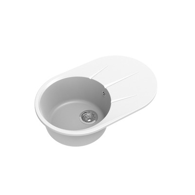 Мойка EWIGSTEIN Rund 50 F (иней) 1 чаша+крыло 750*480мм Мойка EWIGSTEIN Rund 50 F (иней) 1 чаша+крыло 750*480мм