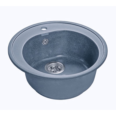 Мойка GRANFEST GF-R510 D =510 мм, круглая (графит)