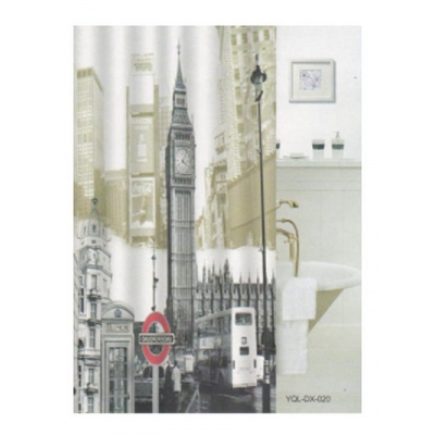 Штора д/ван "ZALEL" ФОТОПРИНТ 180х180 YGL DX-020 Штора д/ван "ZALEL" ФОТОПРИНТ 180х180 YGL DX-020