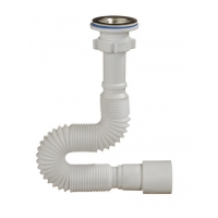 А-3018 Гибкая труба с выпуском (гофросифон) ОРИО 1 1/4" - 40/50 длинна 950 мм