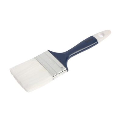 Кисть плоская ТУНДРА, искусственная щетина, пластиковая рукоятка, 2.5", 63 мм 1818245 Кисть плоская ТУНДРА, искусственная щетина, пластиковая рукоятка, 2.5", 63 мм 1818245