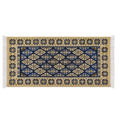 Коврик универсальный SHAHINTEX ETNO icarpet 60х100 002 сапфир