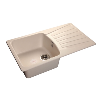 Мойка GRANFEST GF-S850L чаша + крыло 833х482мм (белый-331)