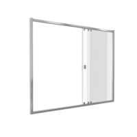 Шторка SCREEN WTW-160-C-CH стекло прозрачное, 4 мм ПД00102
