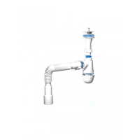 C2015 Сифон Ани 1 1/4"*40 с гофрой 40*40/50