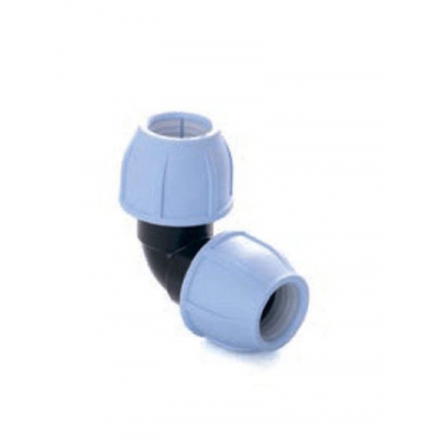 Колено зажимное 63 ПЭ РОСТУРПЛАСТ