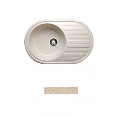 Мойка GRANICOM G-006 (740*485мм), 1 чаша+ крыло (сахара)